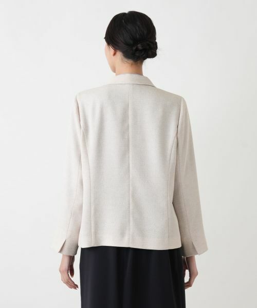 Leilian PLUS HOUSE / レリアンプラスハウス テーラードジャケット | 杢調テーラードジャケット | 詳細14