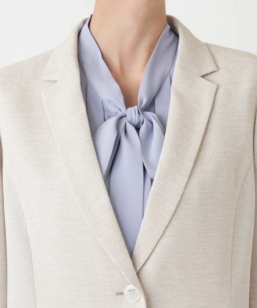 Leilian PLUS HOUSE / レリアンプラスハウス テーラードジャケット | 杢調テーラードジャケット | 詳細15