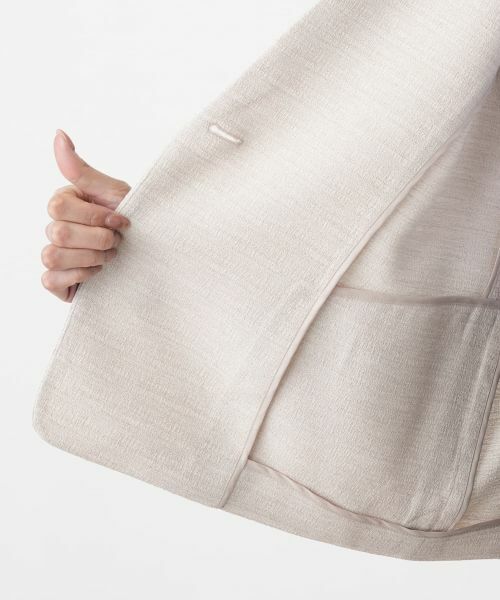 Leilian PLUS HOUSE / レリアンプラスハウス テーラードジャケット | 杢調テーラードジャケット | 詳細20
