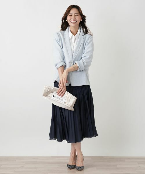 Leilian PLUS HOUSE / レリアンプラスハウス テーラードジャケット | 杢調テーラードジャケット | 詳細3