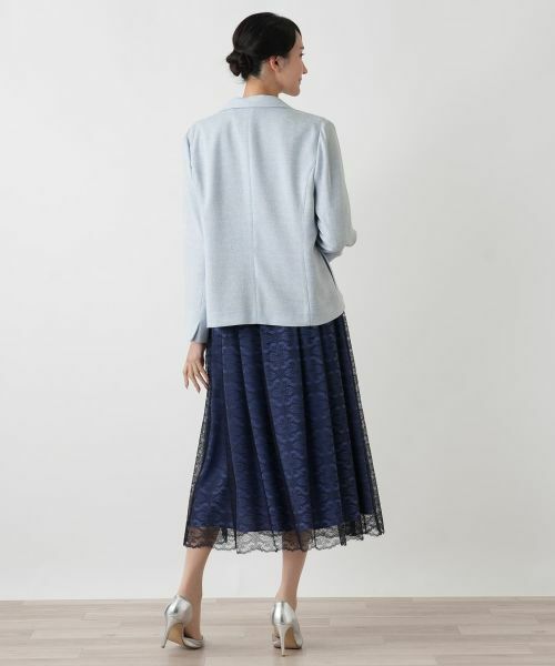 Leilian PLUS HOUSE / レリアンプラスハウス テーラードジャケット | 杢調テーラードジャケット | 詳細8