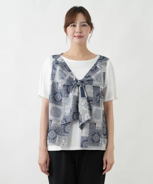 Leilian PLUS HOUSE / レリアンプラスハウス シャツ・ブラウス | ブラウスアンサンブル【Leilian WHITE LABEL】 | 詳細4