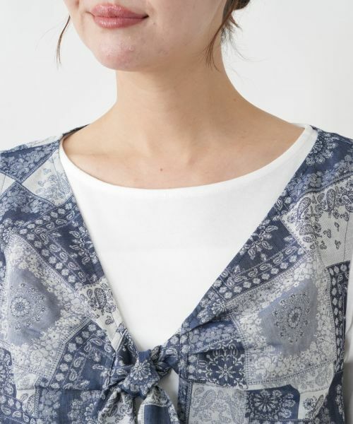 Leilian PLUS HOUSE / レリアンプラスハウス シャツ・ブラウス | ブラウスアンサンブル【Leilian WHITE LABEL】 | 詳細7