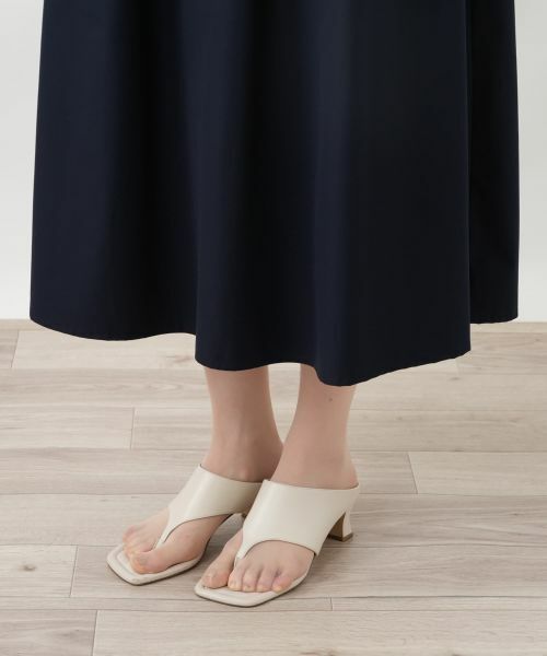 Leilian PLUS HOUSE / レリアンプラスハウス ミニ・ひざ丈スカート | 【はっ水】洗えるスカート | 詳細14