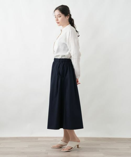 Leilian PLUS HOUSE / レリアンプラスハウス ミニ・ひざ丈スカート | 【はっ水】洗えるスカート | 詳細8