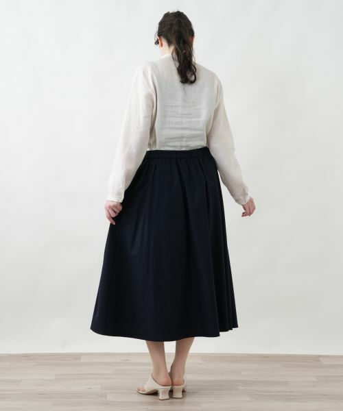 Leilian PLUS HOUSE / レリアンプラスハウス ミニ・ひざ丈スカート | 【はっ水】洗えるスカート | 詳細9