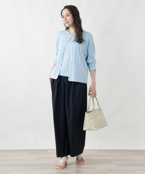 Leilian PLUS HOUSE / レリアンプラスハウス その他パンツ | 【はっ水】洗えるパンツ | 詳細1