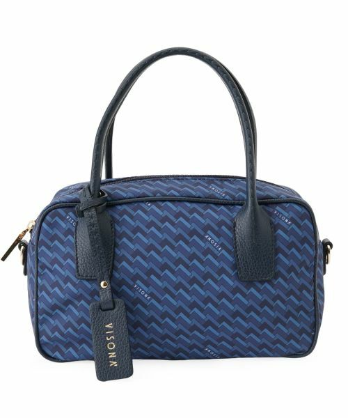 Leilian PLUS HOUSE / レリアンプラスハウス ハンドバッグ | バッグ【VISONA】（ネイビー）