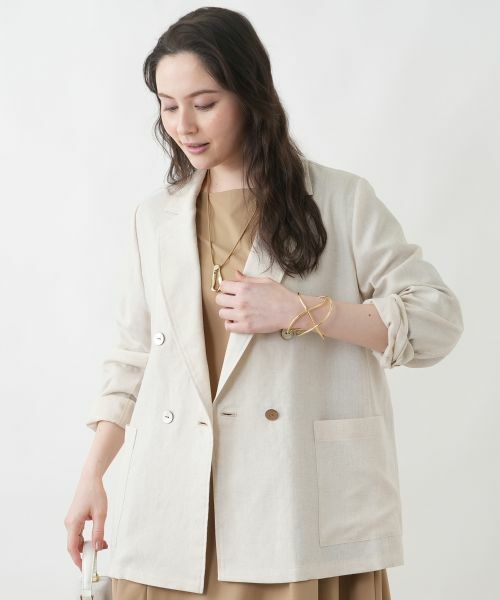 Leilian PLUS HOUSE / レリアンプラスハウス テーラードジャケット | 洗えるブレザー | 詳細1