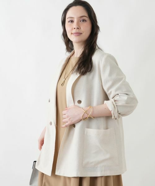Leilian PLUS HOUSE / レリアンプラスハウス テーラードジャケット | 洗えるブレザー | 詳細2