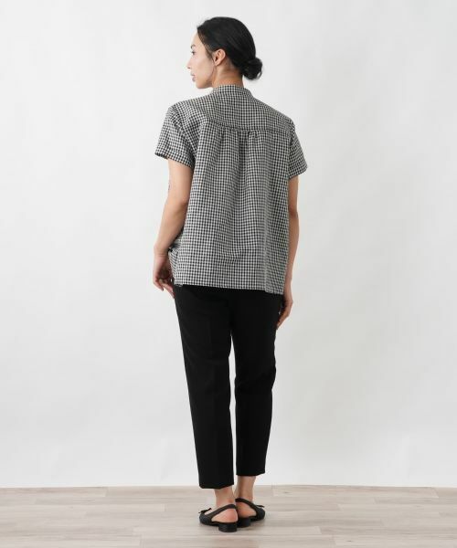 Leilian PLUS HOUSE / レリアンプラスハウス シャツ・ブラウス | ギンガムチェックブラウス【プラス企画】 | 詳細3