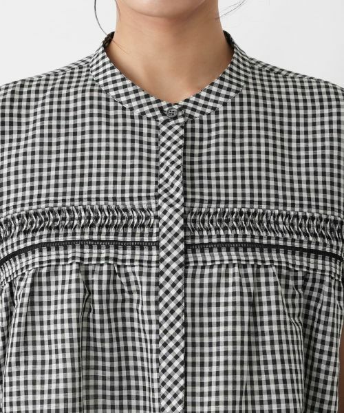 Leilian PLUS HOUSE / レリアンプラスハウス シャツ・ブラウス | ギンガムチェックブラウス【プラス企画】 | 詳細7