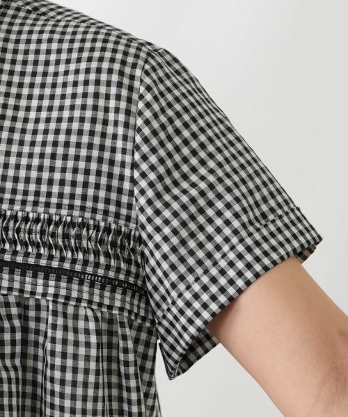 Leilian PLUS HOUSE / レリアンプラスハウス シャツ・ブラウス | ギンガムチェックブラウス【プラス企画】 | 詳細9