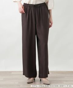 Leilian PLUS HOUSE / レリアンプラスハウス その他パンツ | イージーワイドパンツ