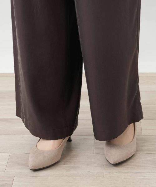 Leilian PLUS HOUSE / レリアンプラスハウス その他パンツ | イージーワイドパンツ | 詳細11