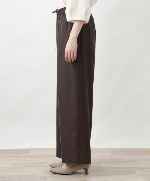 Leilian PLUS HOUSE / レリアンプラスハウス その他パンツ | イージーワイドパンツ | 詳細8