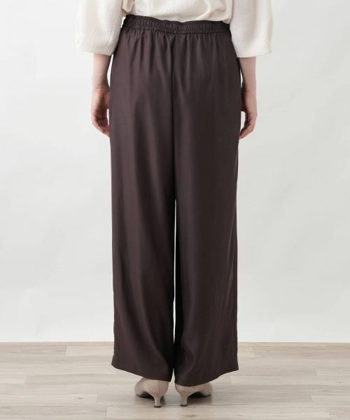 Leilian PLUS HOUSE / レリアンプラスハウス その他パンツ | イージーワイドパンツ | 詳細9
