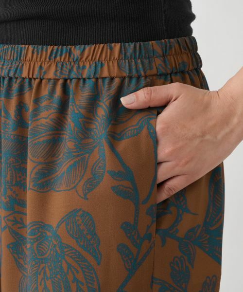 Leilian PLUS HOUSE / レリアンプラスハウス その他パンツ | ボタニカルプリントパンツ【プラス企画】 | 詳細11