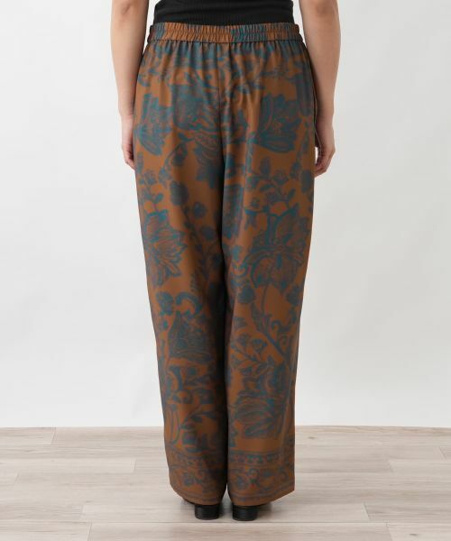 Leilian PLUS HOUSE / レリアンプラスハウス その他パンツ | ボタニカルプリントパンツ【プラス企画】 | 詳細7