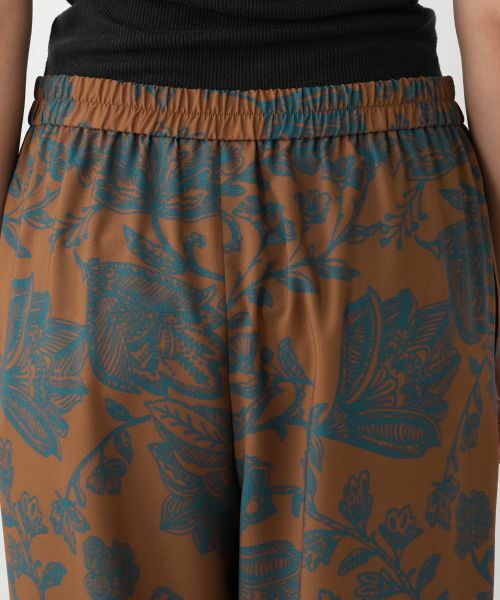 Leilian PLUS HOUSE / レリアンプラスハウス その他パンツ | ボタニカルプリントパンツ【プラス企画】 | 詳細9