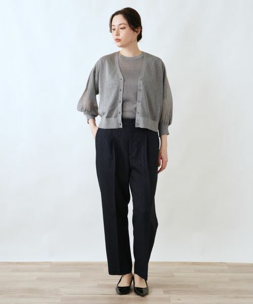 Leilian PLUS HOUSE / レリアンプラスハウス カーディガン・ボレロ | カーディガン【BOURGE】 | 詳細1