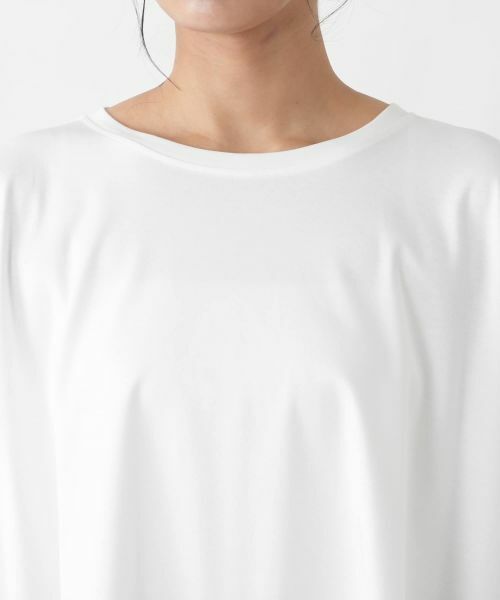 Leilian PLUS HOUSE / レリアンプラスハウス カットソー | チュール切り替えプルオーバー【プラス企画】 | 詳細13