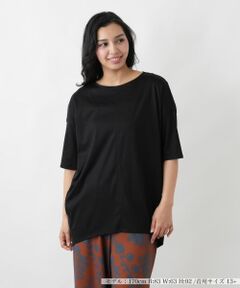 Leilian PLUS HOUSE / レリアンプラスハウス カットソー | プルオーバーチュニック【プラス企画】