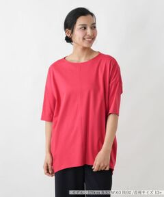 Leilian PLUS HOUSE / レリアンプラスハウス カットソー | プルオーバーチュニック【プラス企画】