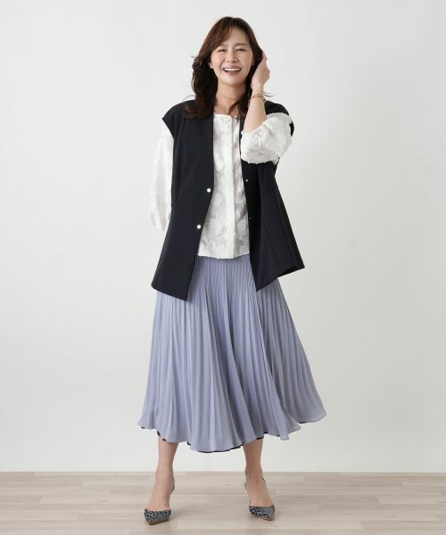 Leilian PLUS HOUSE / レリアンプラスハウス テーラードジャケット | ベスト | 詳細2