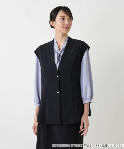 Leilian PLUS HOUSE / レリアンプラスハウス テーラードジャケット | ベスト | 詳細3
