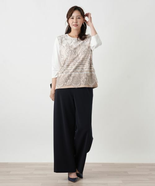 Leilian PLUS HOUSE / レリアンプラスハウス その他パンツ | ワイドパンツ | 詳細6