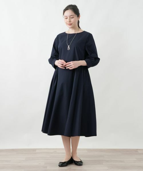 Leilian PLUS HOUSE / レリアンプラスハウス ドレス | 【はっ水】洗えるワンピース | 詳細1