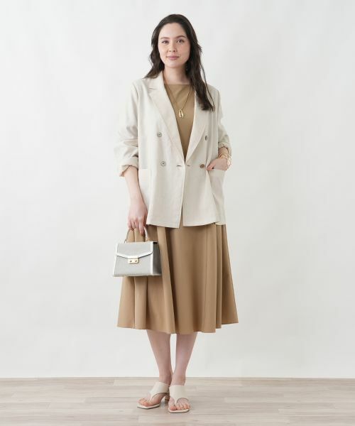 Leilian PLUS HOUSE / レリアンプラスハウス ドレス | 【はっ水】洗えるワンピース | 詳細6