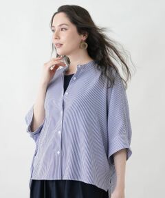 Leilian PLUS HOUSE / レリアンプラスハウス シャツ・ブラウス | 洗えるデザインブラウス