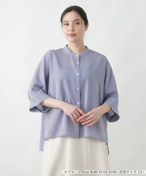 Leilian PLUS HOUSE / レリアンプラスハウス シャツ・ブラウス | 洗えるデザインブラウス | 詳細13