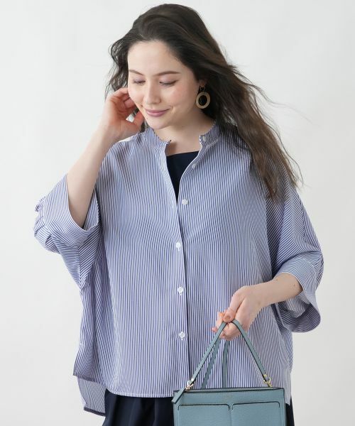 Leilian PLUS HOUSE / レリアンプラスハウス シャツ・ブラウス | 洗えるデザインブラウス | 詳細9