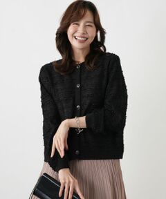 Leilian PLUS HOUSE / レリアンプラスハウス カーディガン・ボレロ | ファンシーニットカーディガン【セレモニー】