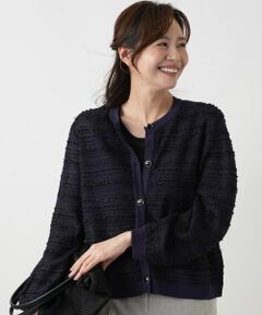Leilian PLUS HOUSE / レリアンプラスハウス カーディガン・ボレロ | ファンシーニットカーディガン【セレモニー】