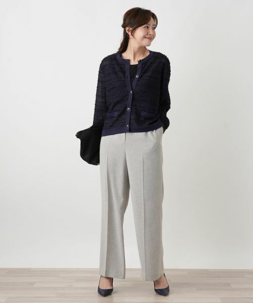 Leilian PLUS HOUSE / レリアンプラスハウス カーディガン・ボレロ | ファンシーニットカーディガン【セレモニー】 | 詳細11