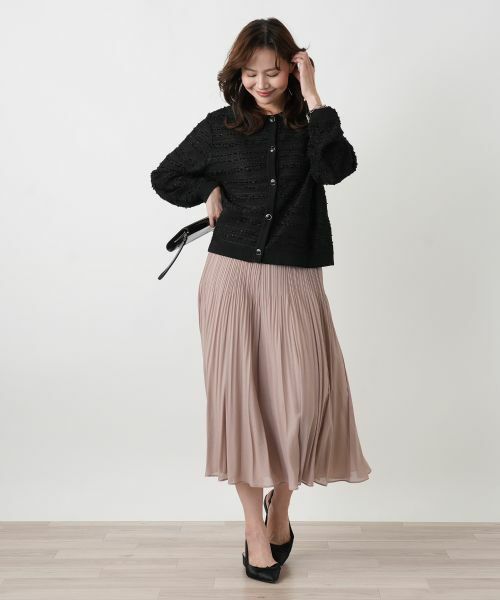 Leilian PLUS HOUSE / レリアンプラスハウス カーディガン・ボレロ | ファンシーニットカーディガン【セレモニー】 | 詳細3