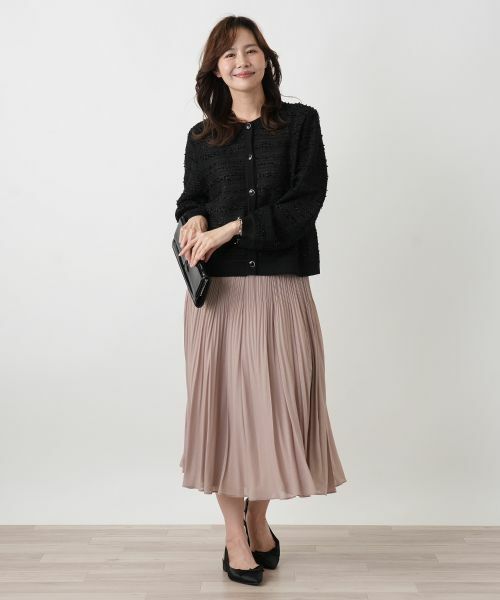 Leilian PLUS HOUSE / レリアンプラスハウス カーディガン・ボレロ | ファンシーニットカーディガン【セレモニー】 | 詳細4