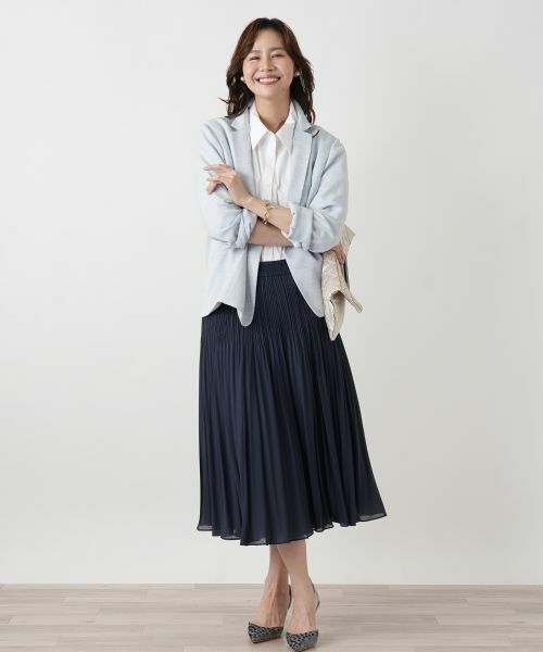 Leilian PLUS HOUSE / レリアンプラスハウス ロング・マキシ丈スカート | プリーツスカート【セレモニー】 | 詳細1