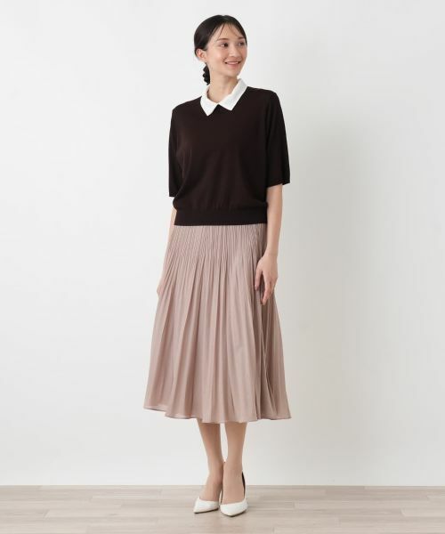 Leilian PLUS HOUSE / レリアンプラスハウス ロング・マキシ丈スカート | プリーツスカート【セレモニー】 | 詳細16