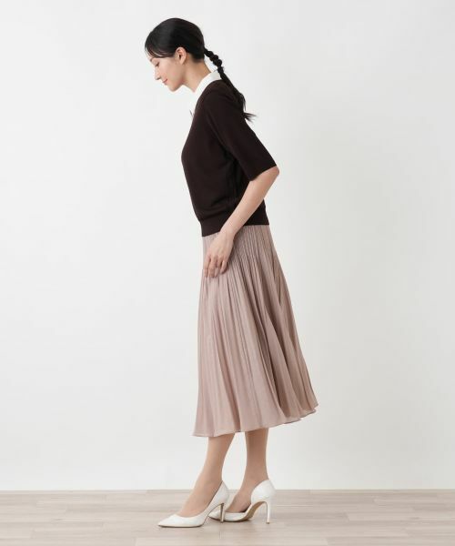 Leilian PLUS HOUSE / レリアンプラスハウス ロング・マキシ丈スカート | プリーツスカート【セレモニー】 | 詳細17