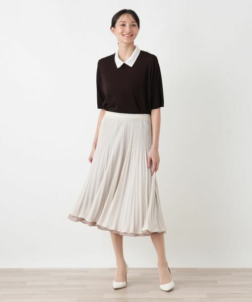 Leilian PLUS HOUSE / レリアンプラスハウス ロング・マキシ丈スカート | プリーツスカート【セレモニー】 | 詳細21