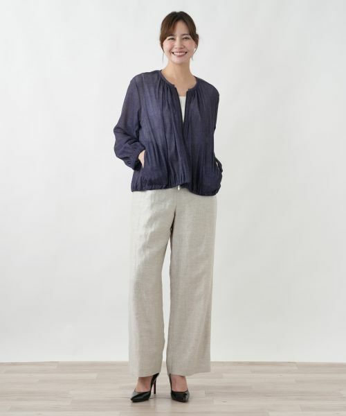 Leilian PLUS HOUSE / レリアンプラスハウス その他アウター | パワーネットブルゾン | 詳細1