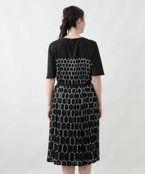 Leilian PLUS HOUSE / レリアンプラスハウス ドレス | 洗えるプリーツワンピース | 詳細10