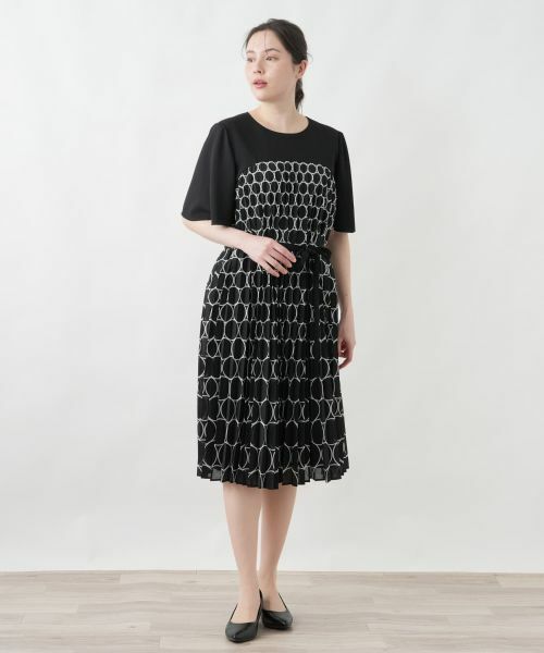 Leilian PLUS HOUSE / レリアンプラスハウス ドレス | 洗えるプリーツワンピース | 詳細5