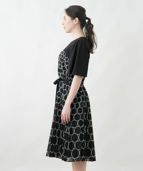 Leilian PLUS HOUSE / レリアンプラスハウス ドレス | 洗えるプリーツワンピース | 詳細9