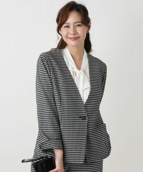 Leilian PLUS HOUSE / レリアンプラスハウス テーラードジャケット | ジャケット | 詳細1